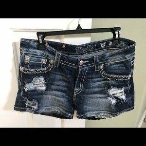 Miss Me size 30 denim shorts